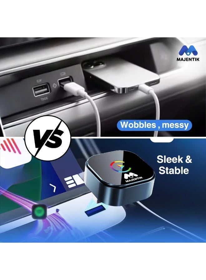 majentik Wireless Adapter CarPlay & Android Auto – Stable Fast Connection - Image 5